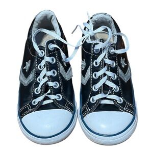 Infants Black, White, and Grey Converse Chuck Taylor All Star Trainers